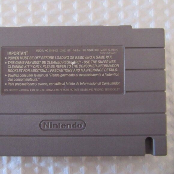 Super Nintendo Game James Bono Jr - Picture 6 of 6